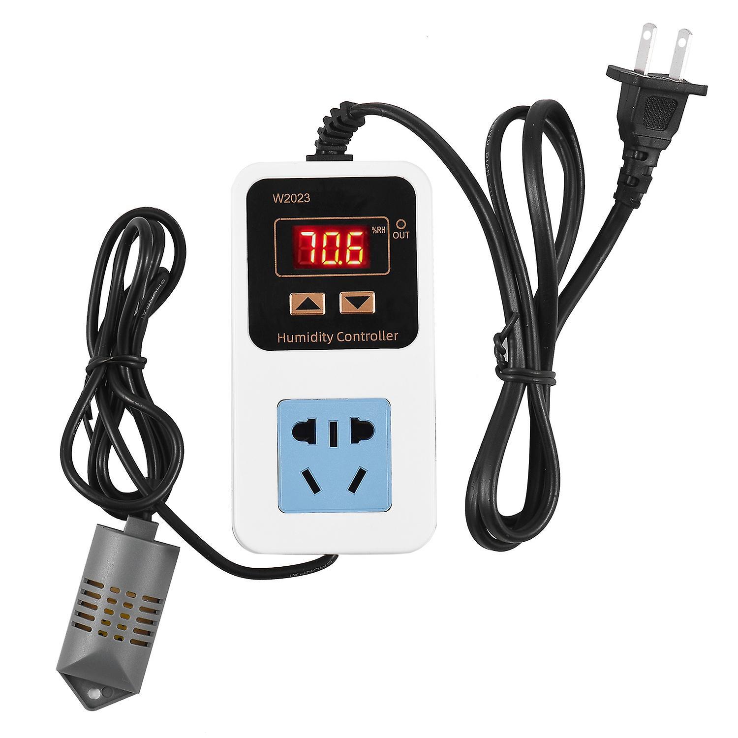 Intelligenter Digitaler Feuchtigkeitsregler 110–220 V, 10 A, 1500 W, Digitaler Feuchtigkeitsreglerschalter