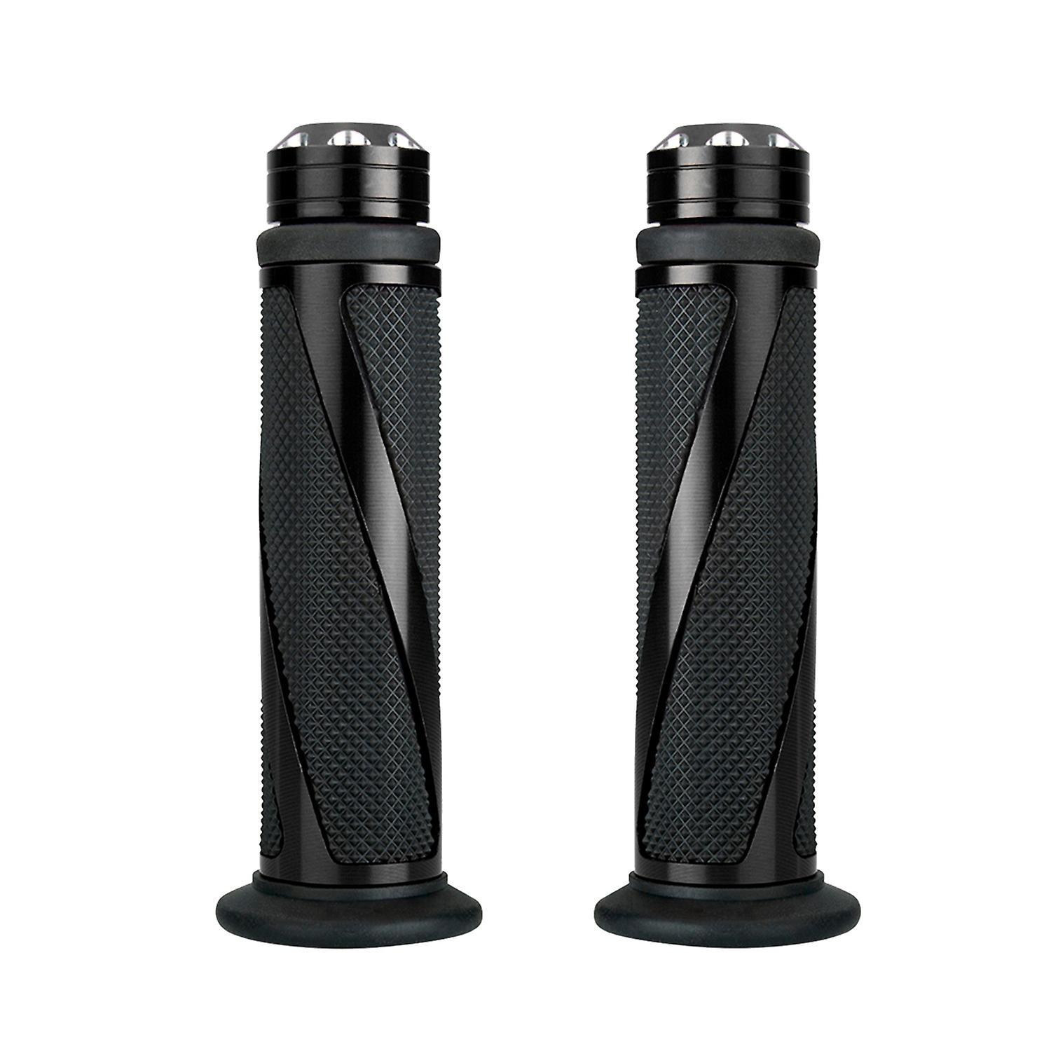 Universeller Gasgriff Aus Köpergewebe, Metall Und Gummi Für 7/8" (22 Mm) Lenker
