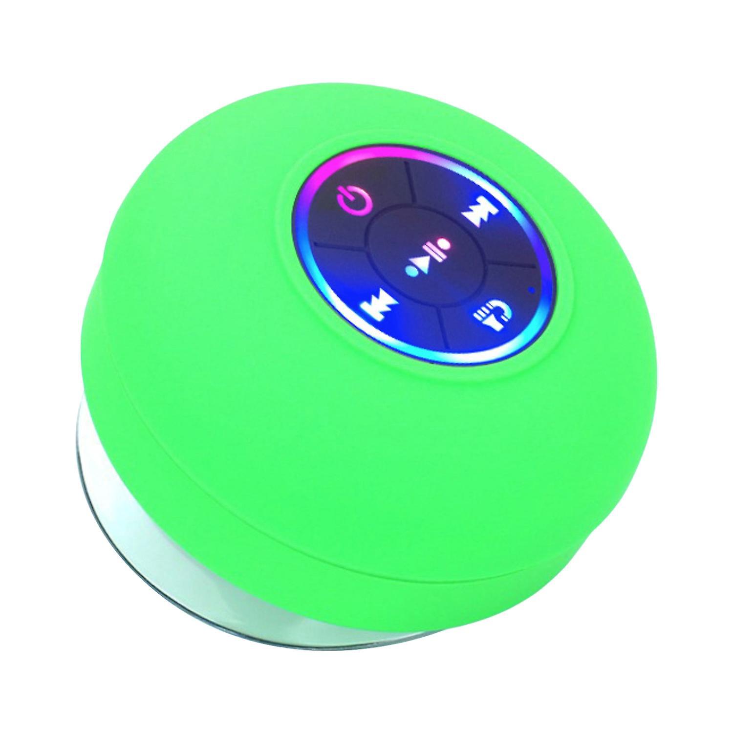 Bluetooth 5.0 Ipx4 Wasserdichter Lautsprecher, Duschlautsprecher Mit Saugnapf, Integriertem Mikrofon, Freisprechfunktion