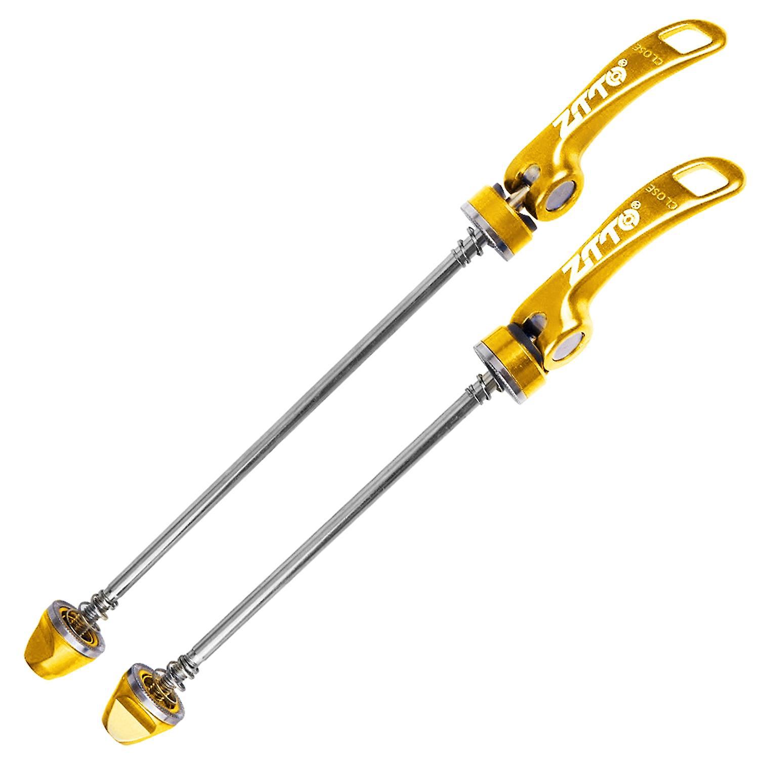Schnellspannachse Für Vorder- Und Hinterrad Von Mountainbikes – Gold