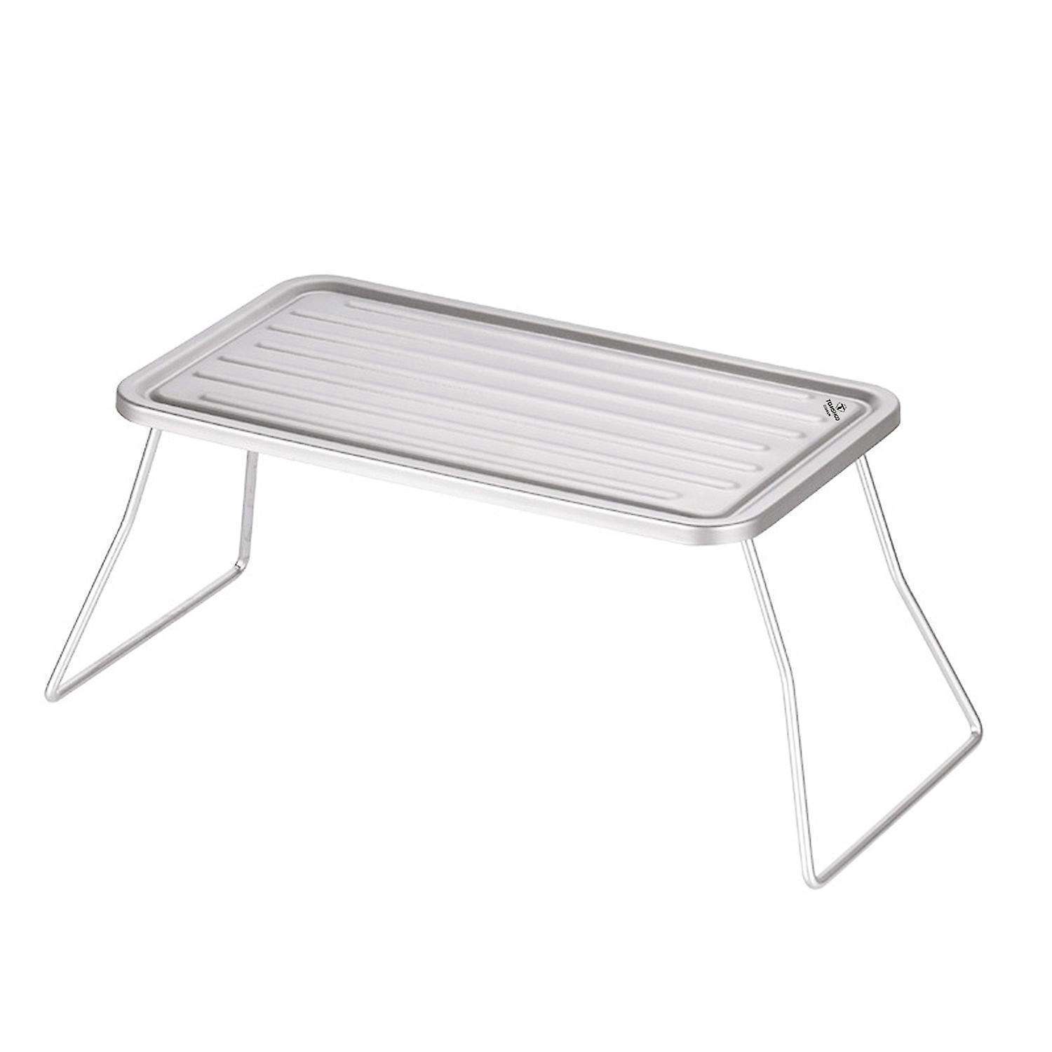Tomshoo Ultraleichter, Faltbarer, Tragbarer Titan-campinggrill, Mini-tischgrill Für Herdplatte