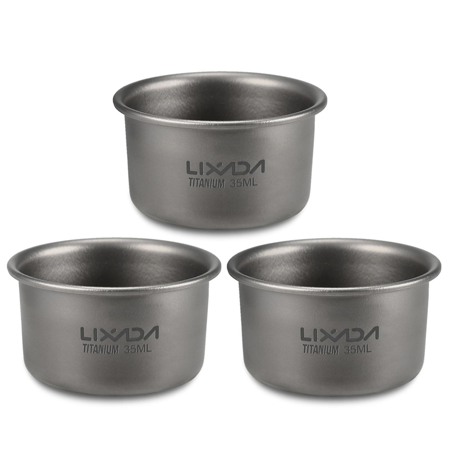 Mini-teebecher Aus Titan, 35 Ml, 8 G – Für Kaffee, Tee, Wandern, Camping, Büro Und Zuhause