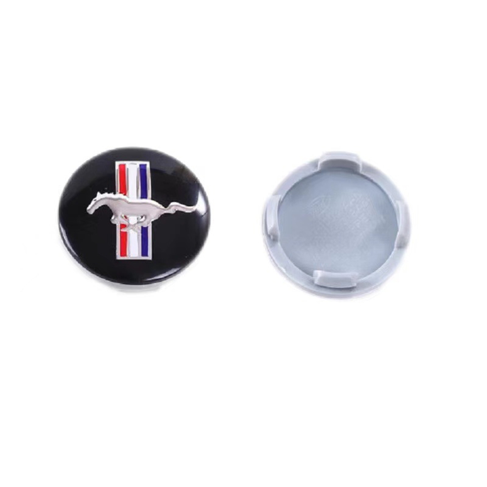 Satz Mit 4 Radnabenkappen (54 Mm) Für Ford Focus, Fiesta, Mondeo, Kuga, B-max, Ecosport, Original-design, Mehrfarbig