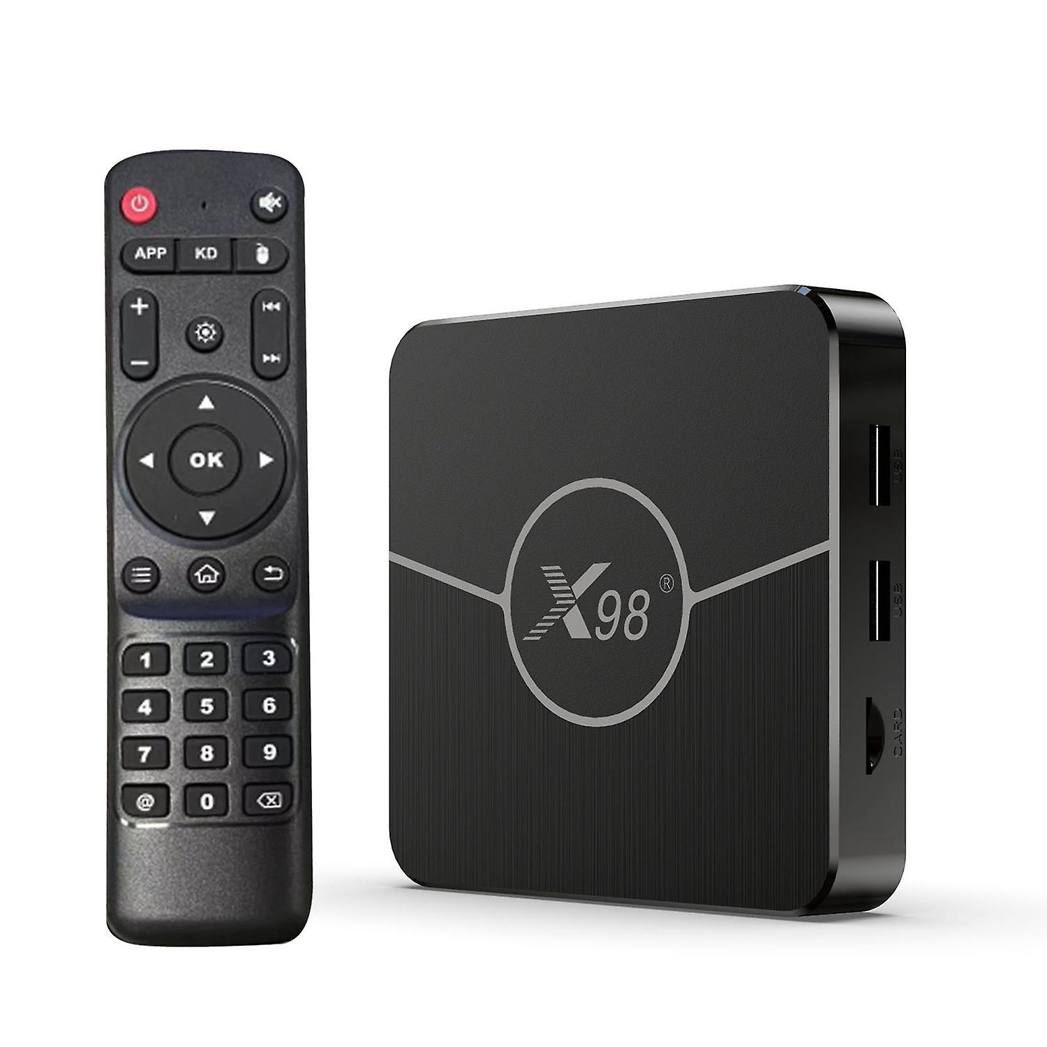 X98 Plus Android 11.0 Smart Tv Box, Amlogic S905w2 Uhd 4k Media Player, 2,4g/5g Dualband-wlan, Bluetooth, Av1