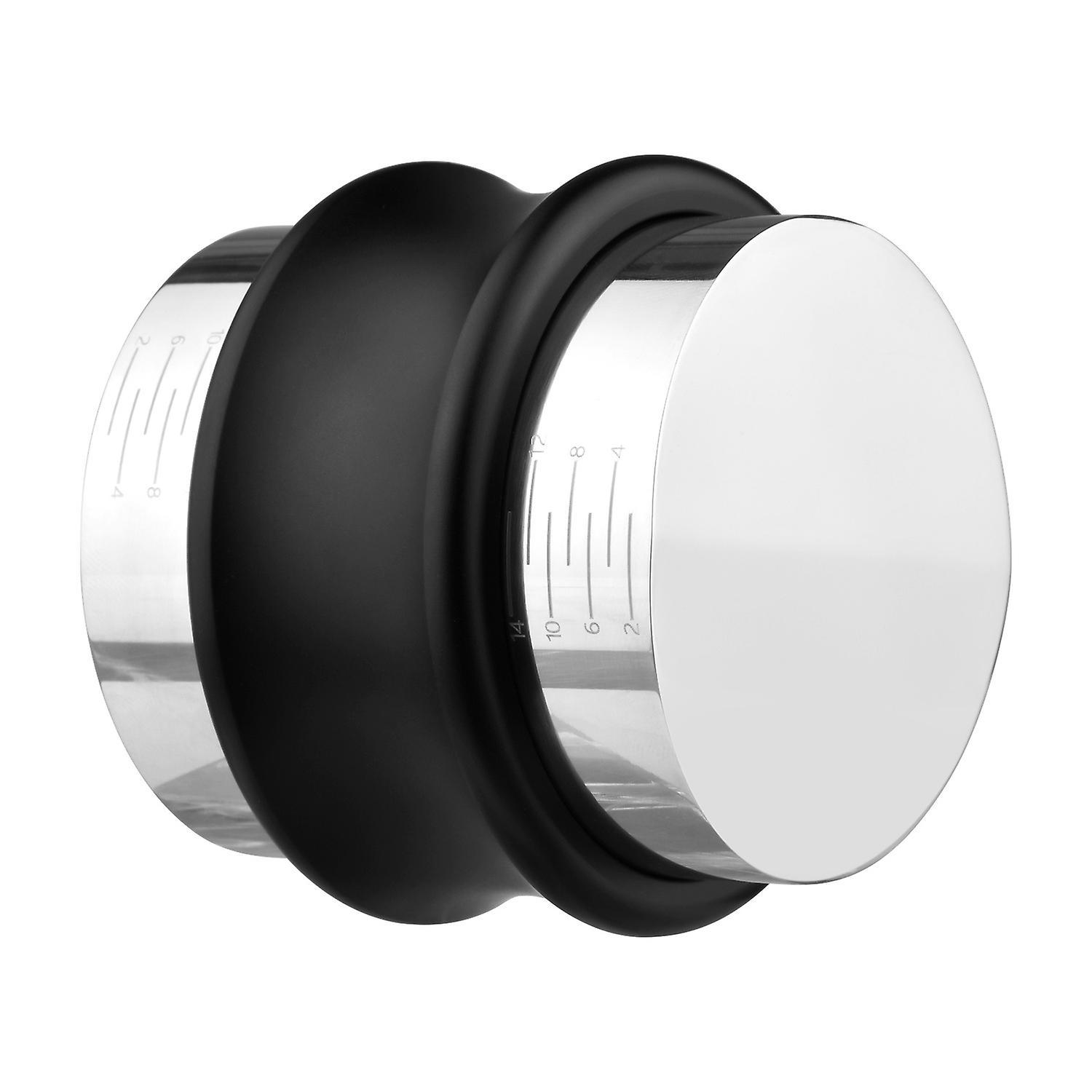 58-mm-2-in-1-kaffeeverteiler Und -tamper Aus Edelstahl Mit Zwei Köpfen Und Einstellbarem Durchmesser