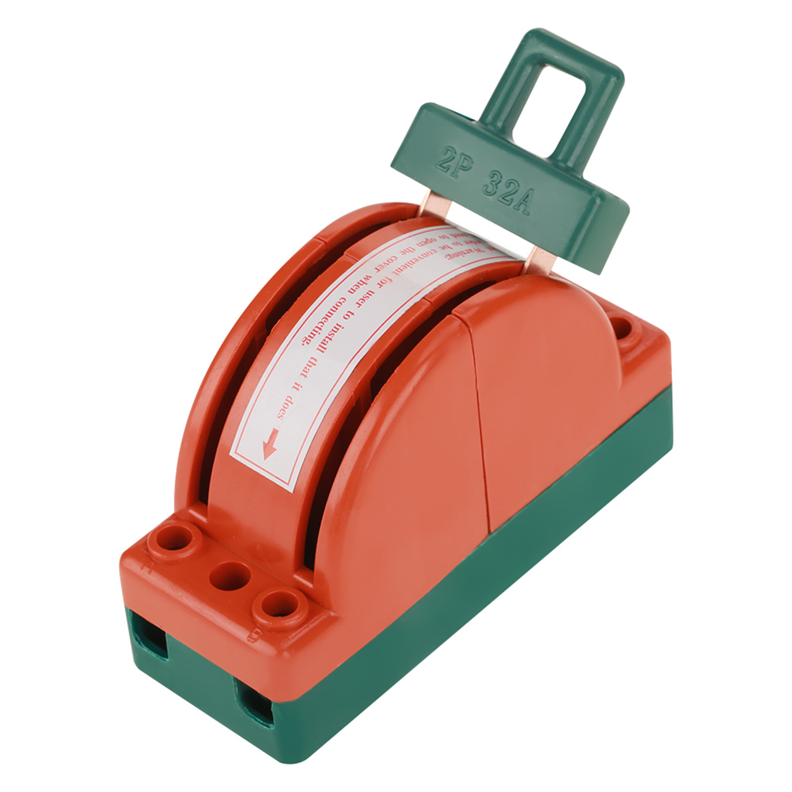 2 Stück 32a Ac 220v 2-poliger Doppel-schleudermesser-sicherheitstrennschalter