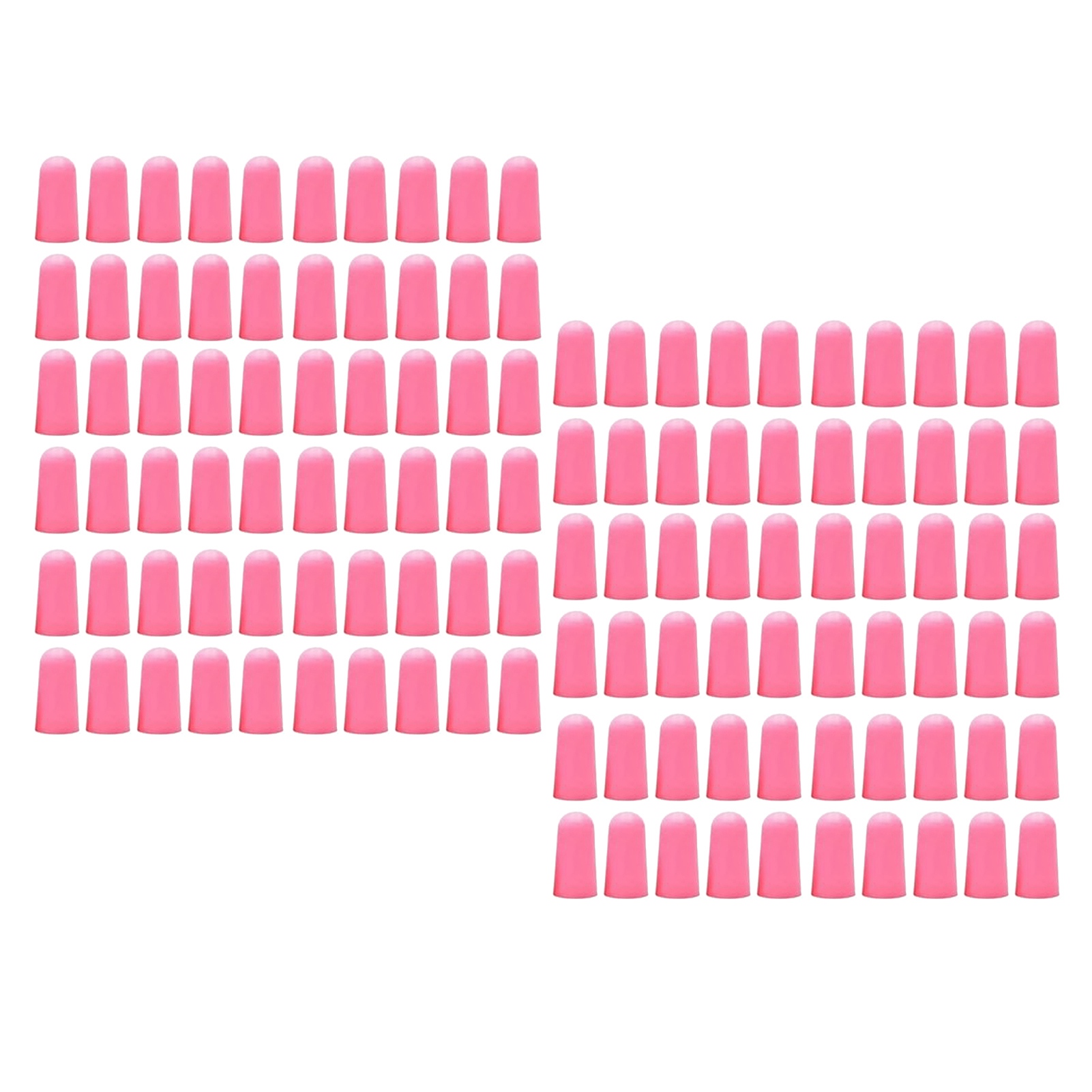 120 Stück Weiche Ohrstöpsel Aus Pu-leichtmetall Zur Geräuschreduzierung (38 Db), Schalldämmend, Rosa, Zum Schlafen Und Lernen
