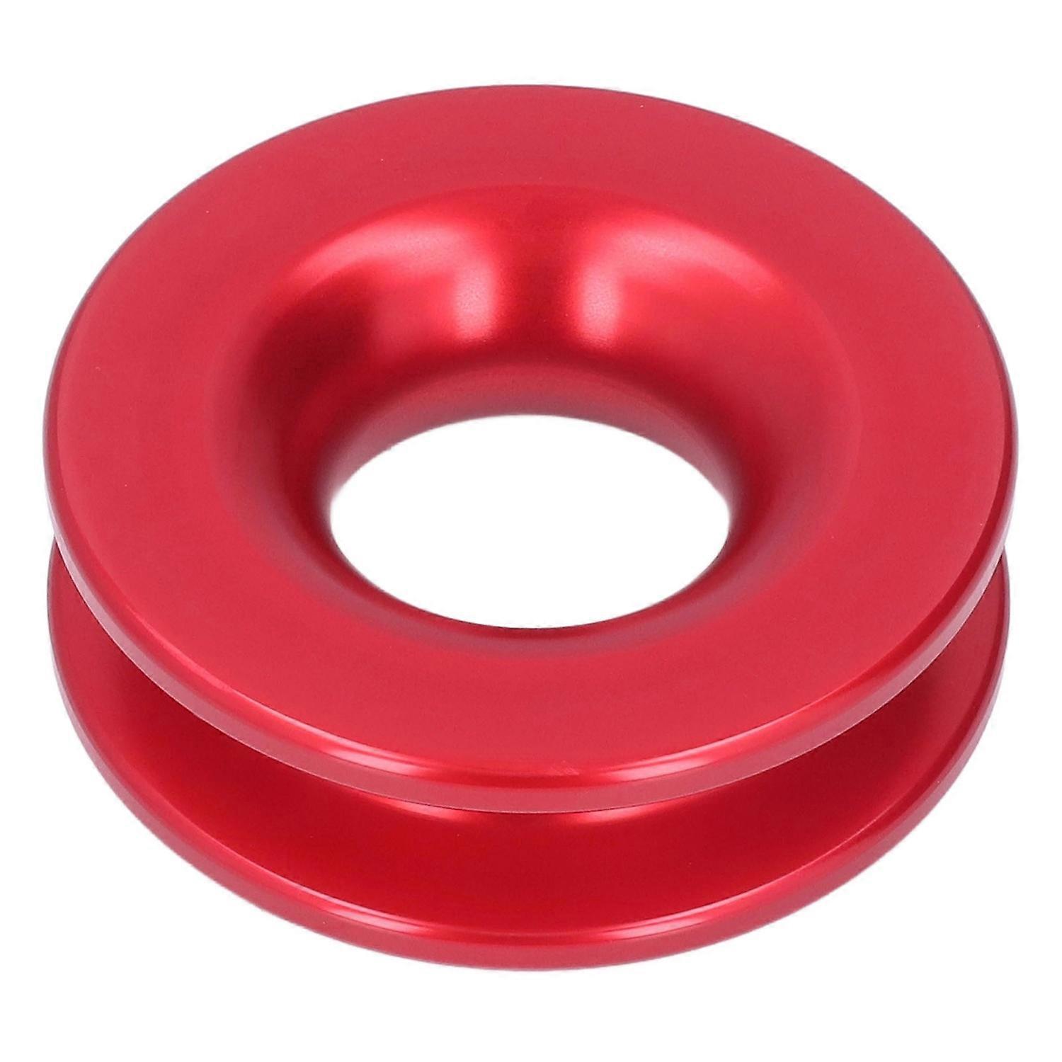 Bergering-windenrolle Aus Aluminiumlegierung Für Atv, Utv, Lkw, Boote, Schäkel, Rot