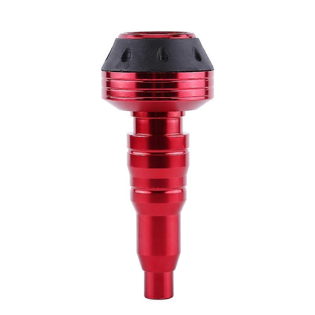 Motorrad-auspuff-rahmenschützer Aus Cnc-gefrästem Aluminium, Sturzschutzkappe, Rot