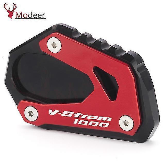 Seitenständer-verlängerungsplatte Für Suzuki V-strom 1000, V-strom 1000/xt, Dl 1000, Dl 1000 (2014–2021) – Rot