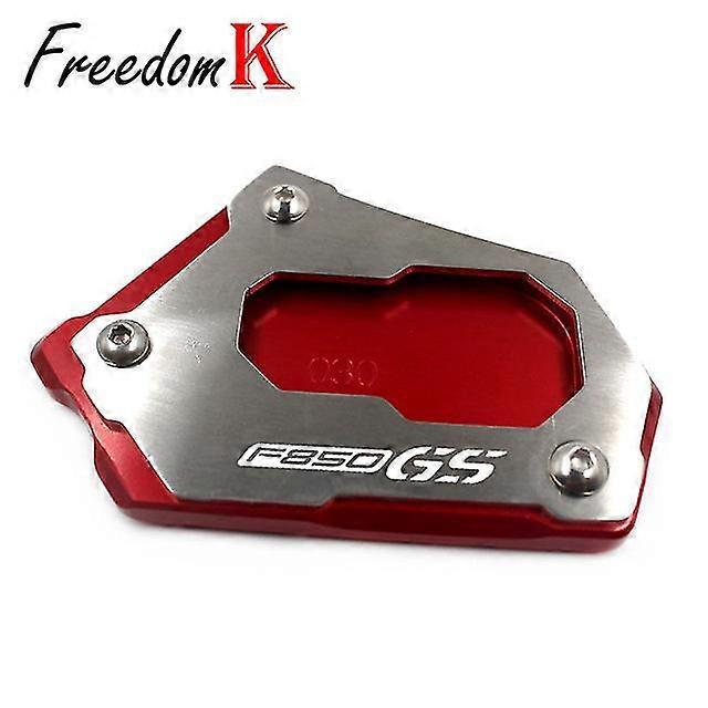 Cnc-gefräste Seitenständer-verlängerungsplatte Für Bmw F850gs, F750gs, F850, F750gs, F 750gs, F 850, F850gs (rot)