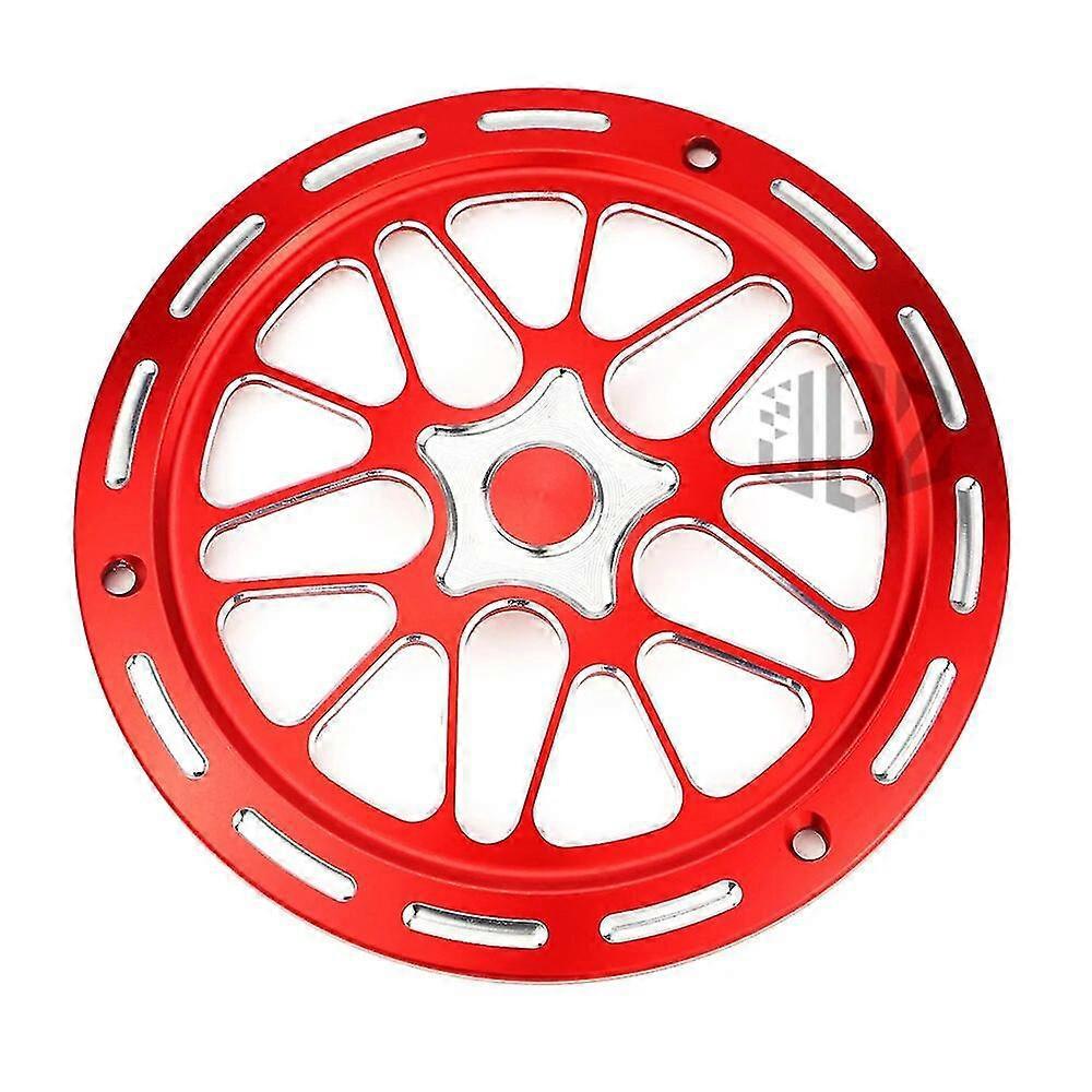 Cnc-gefräster Aluminium-motorlüfterschutz Für Vespa Sprint Primavera Lx 150 (2013–2018, 2019, 2020) – Rot