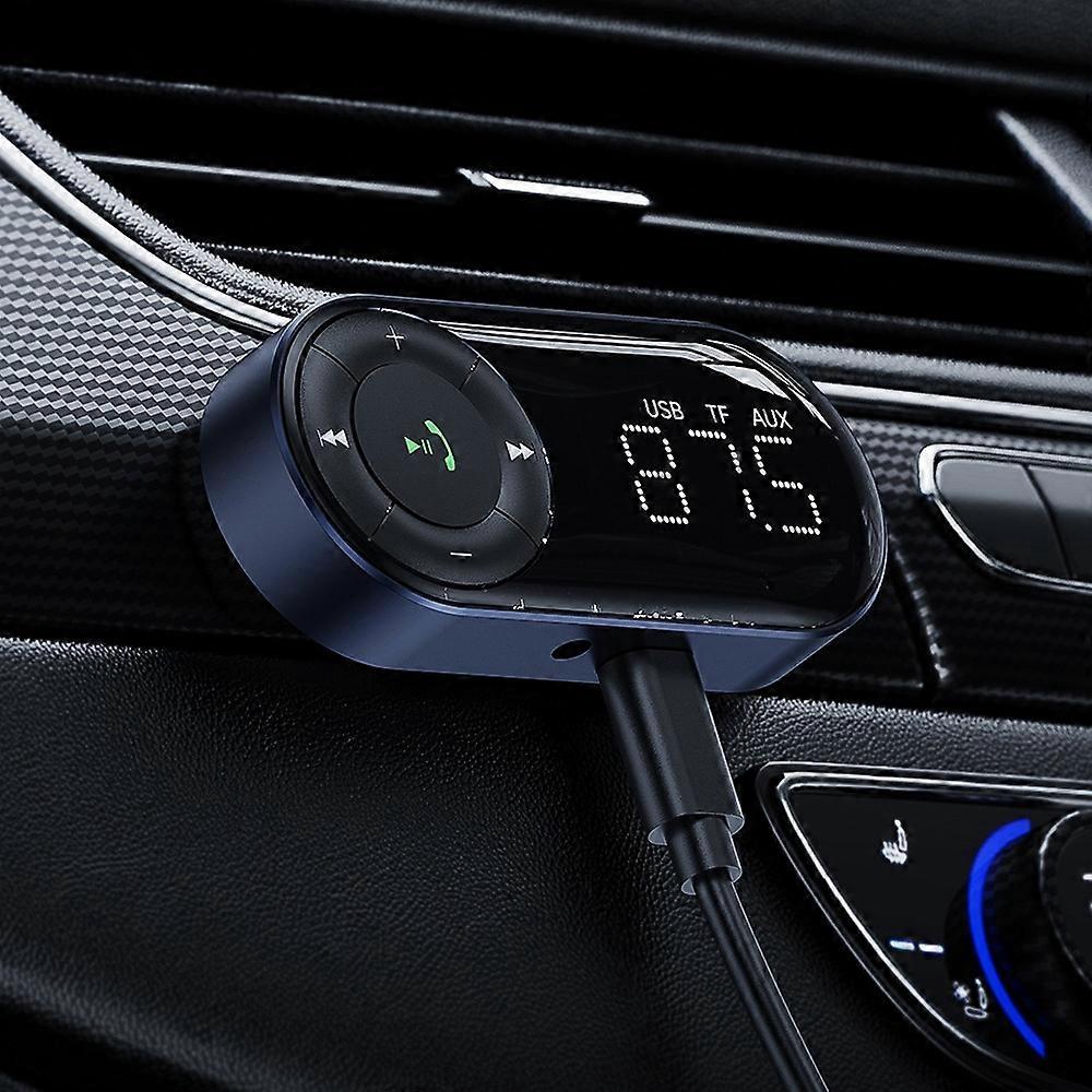 Fm-transmitter Fürs Auto, Praktischer Bluetooth-audioempfänger, Tragbar, Freisprecheinrichtung Fürs Autofahren