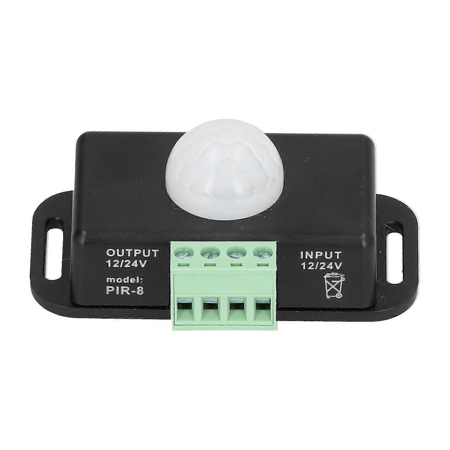 Pir-sensor-led-infrarot-zeitschalter Dc 12–24 V Für Schrank, Badezimmer, Flur