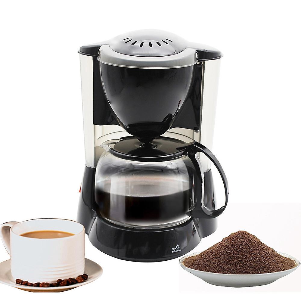 Kleine, Tragbare Kaffeemaschine Für Zuhause, Automatischer Filterkaffee, 800 W, Großes Fassungsvermögen, Für Büro Und Haushalt