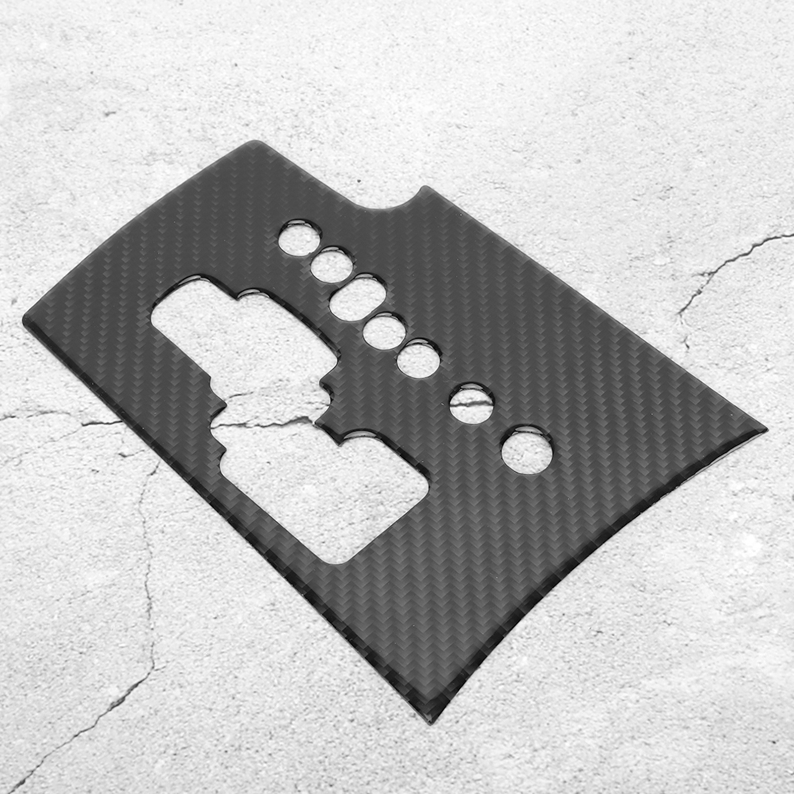 Carbonfaser-schaltkulissen-abdeckungsaufkleber Für Rav4 06‐12