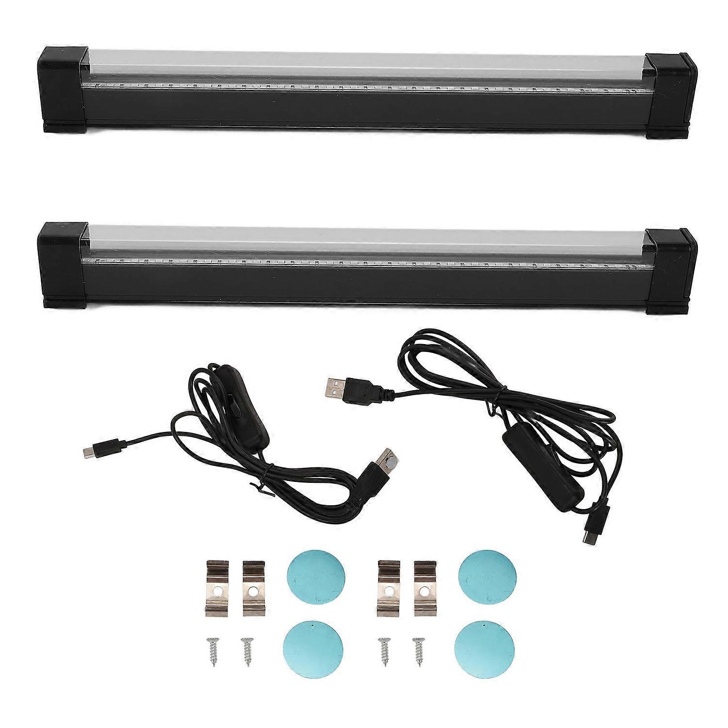 Sets Led-schwarzlichtleisten Mit Stecker Und Schalter, 380 Bis 400 Nm, Usb-netzteil Für Poster, Karosserielackierung