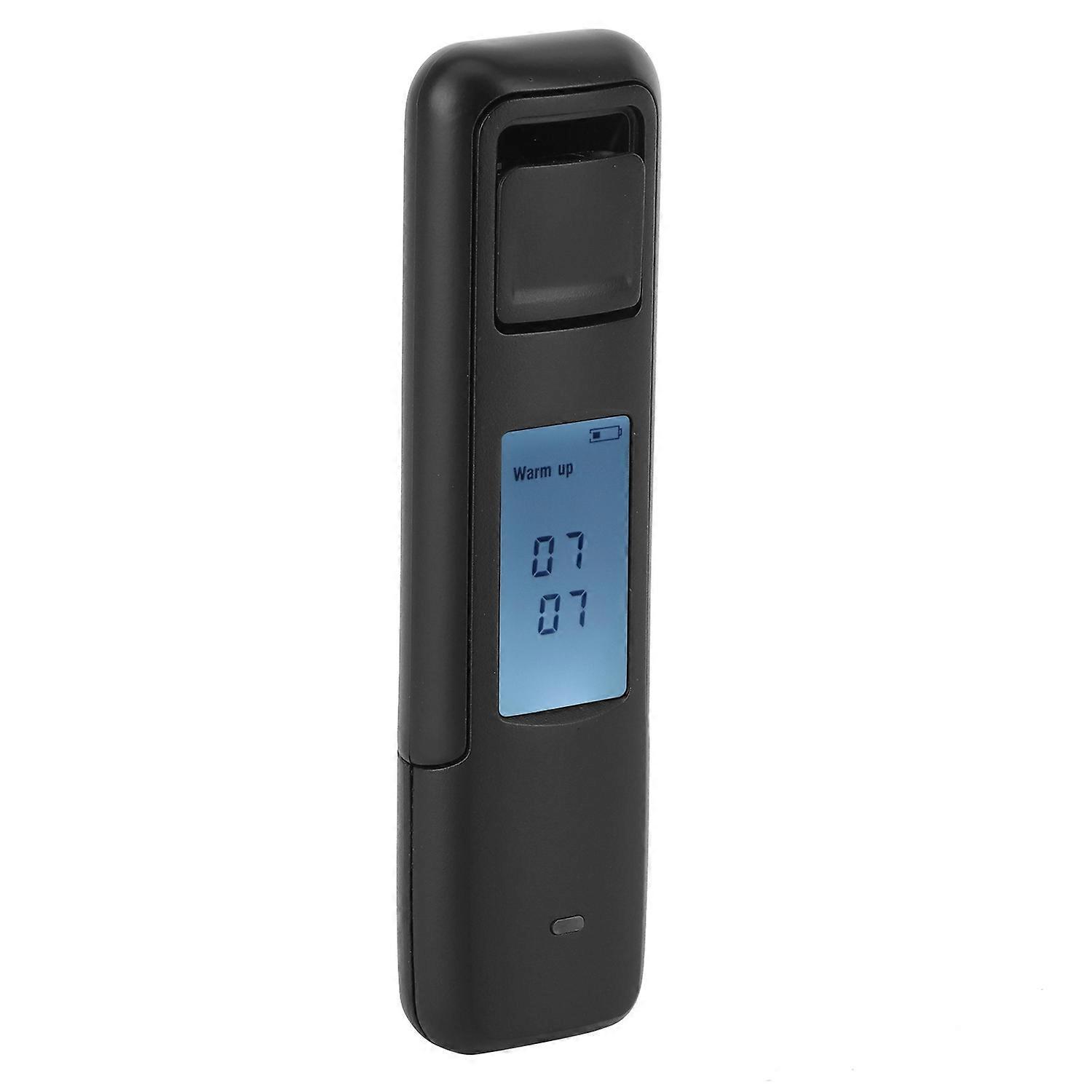 Tragbares Alkoholtestgerät Mit Lcd-display, Weintester, Alkoholtester Für Fahrten Unter Alkoholeinfluss, Blasdetektor Csy 006schwarz