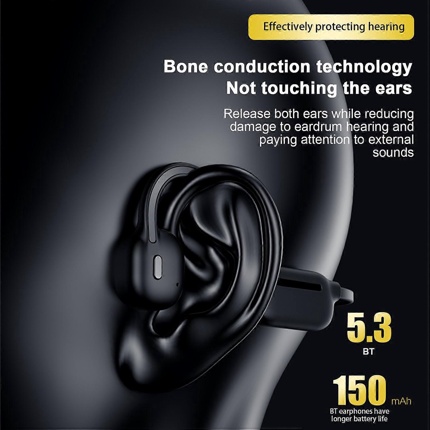 Kabelloser Bt5.3-knochenschallkopfhörer, 32 Gb Speicher, Musikwiedergabe, Outdoor-sport-headset, Ipx8 W