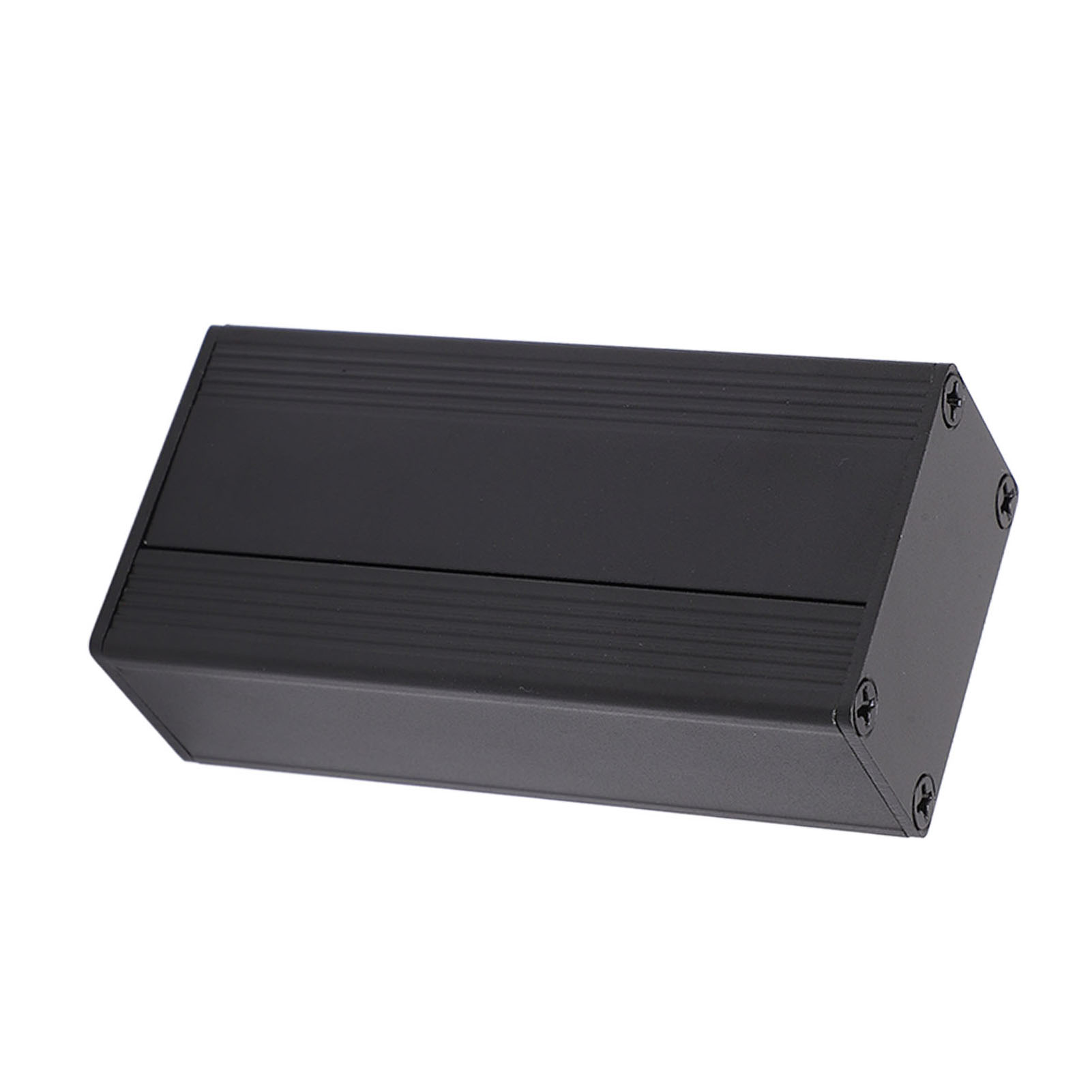 Projektgehäuse Aus Aluminiumlegierung, Sandgestrahlt, Schwarz, 1,25–1,5 Mm Leiterplatte, Aluminiumgehäuse