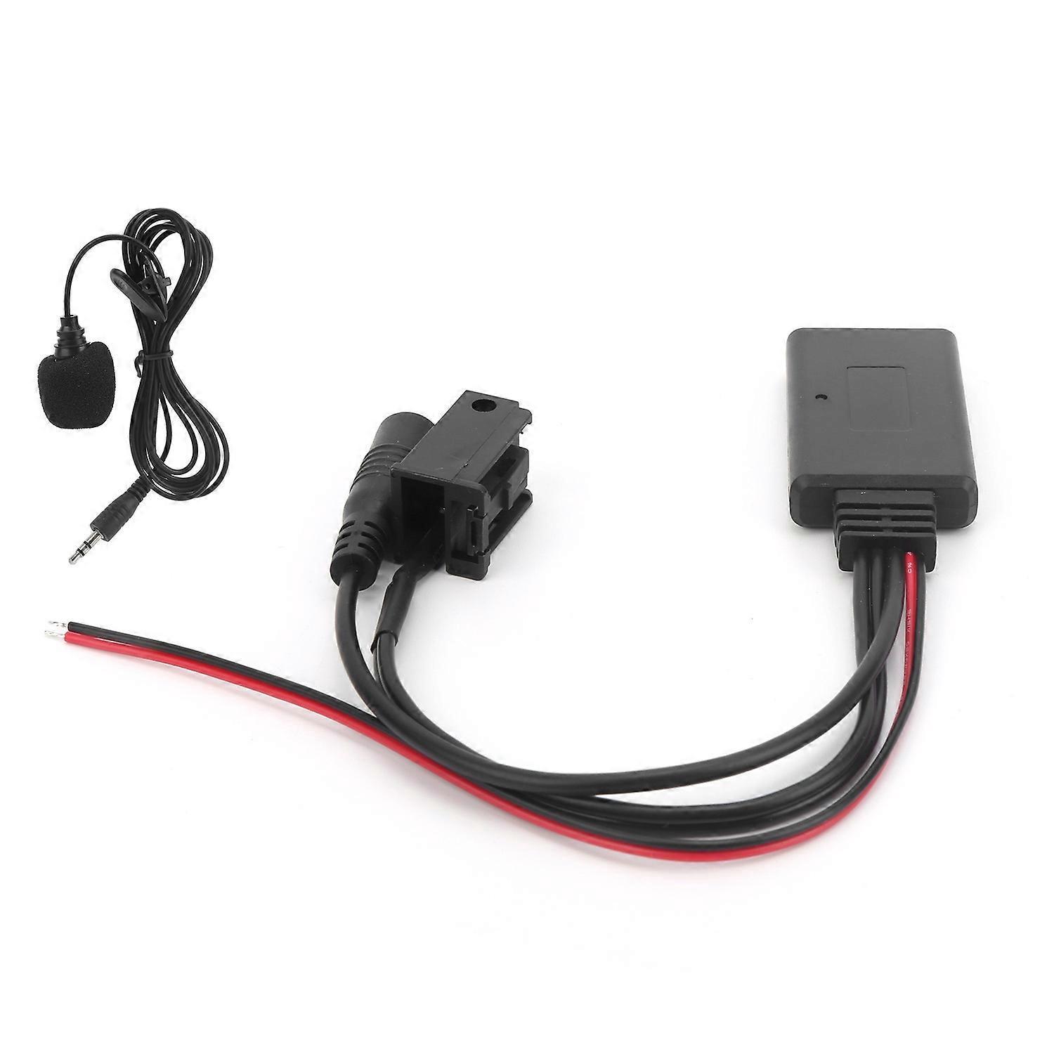 Bluetooth 5.0 Aux-audioadapter Mit 8-poligem Mikrofon Und Freisprecheinrichtung, Passend Für Ford 5000/6000 Cd-stereoanlage