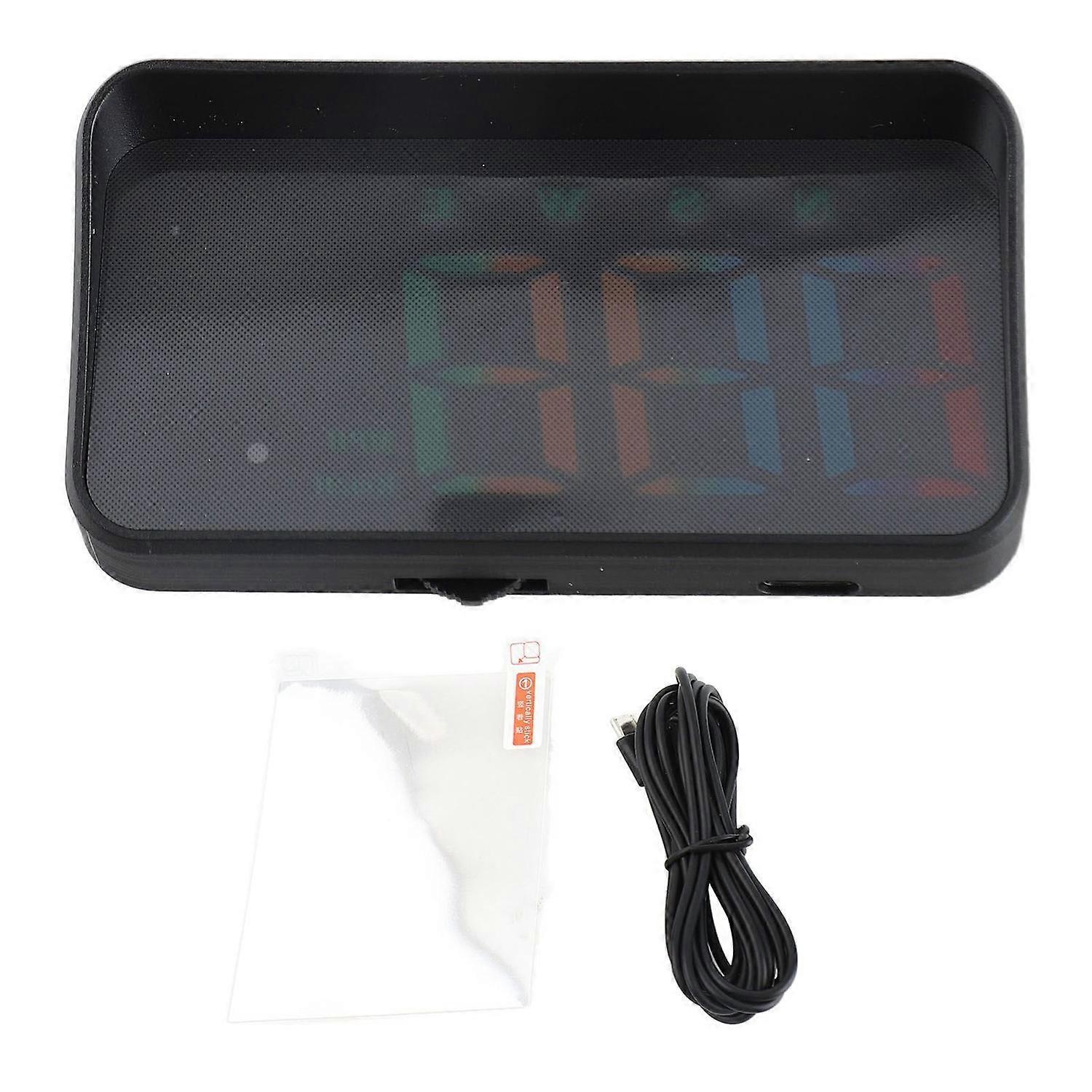 Auto-hud-windschutzscheiben-gps-tachometer-projektionssystem Mit Hochauflösendem Display Und Geschwindigkeitswarnung