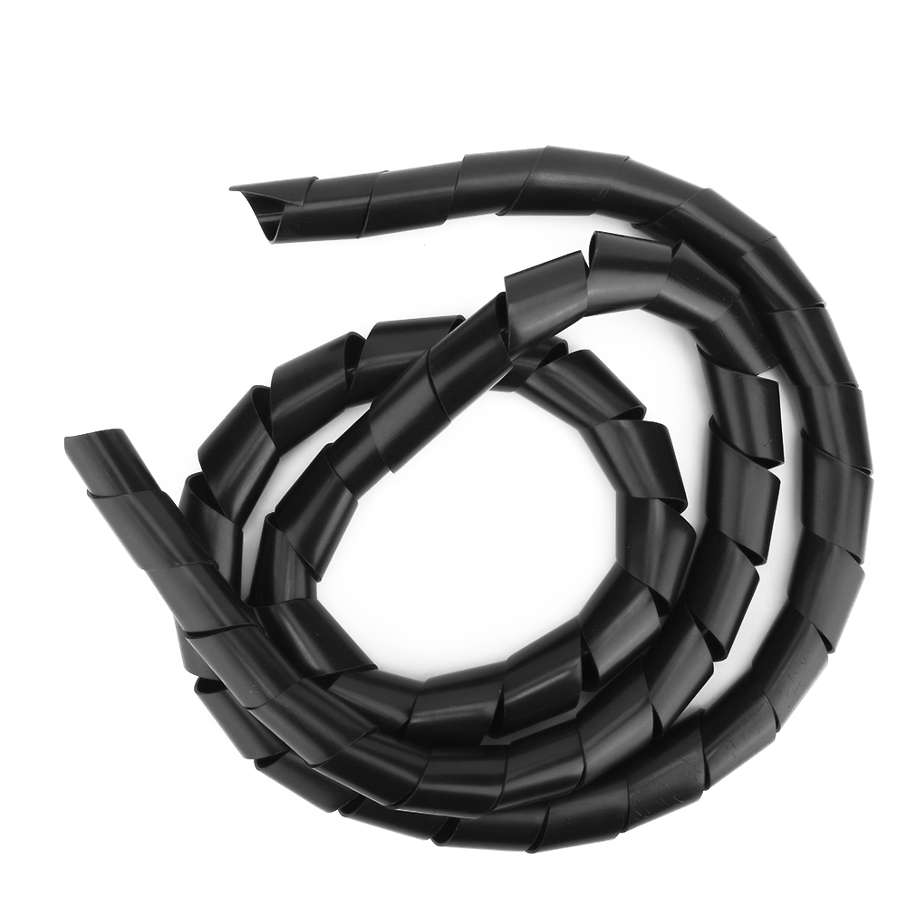 2er-pack Drahtschutzspirale Aus Pp-draht, Kabelschutzzubehör, Kabelschutzschlauch, Schwarz, 25 Mm