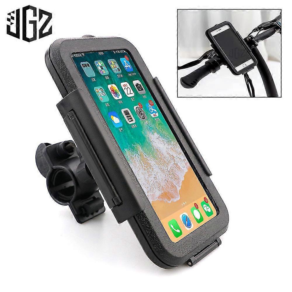 22-28 Mm Universal Motorrad Abs Wasserdichte Handyhalterung Tasche Gps Verstellbare Ständerhalterung Für Honda Ducati Suzuki Benelli--
