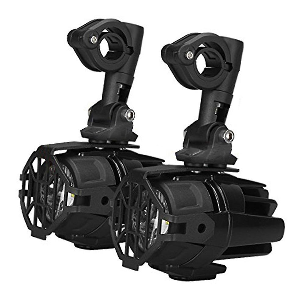 Stück Motorrad-led-scheinwerfer-nebelscheinwerfer-schutzgitter Mit Kabelbaum Für Bmw R1200gs F800gs