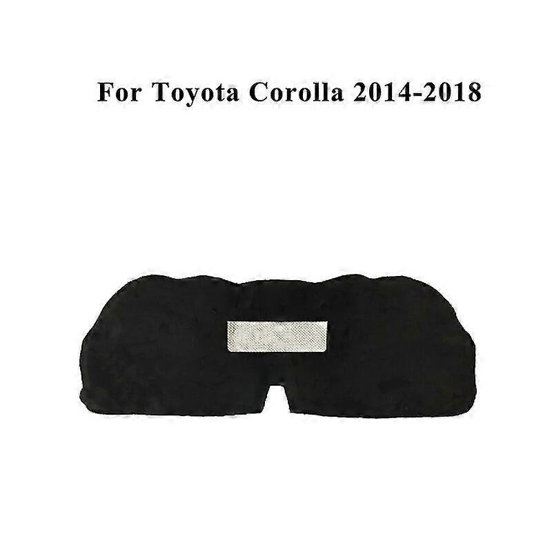 Schalldämmmatte Aus Baumwolle Für Die Motorhaube, Passend Für Toyota Corolla 2007-2013, 2014-2018, 2019-2022 (modelljahre 2014-2018)