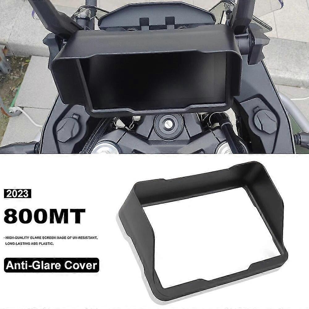 Neu Für Cfmoto 800 Mt 800mt 800mt 2023 Motorradzubehör Schwarze Tachometerabdeckung Instrumentenabdeckung Blendschutzabdeckung