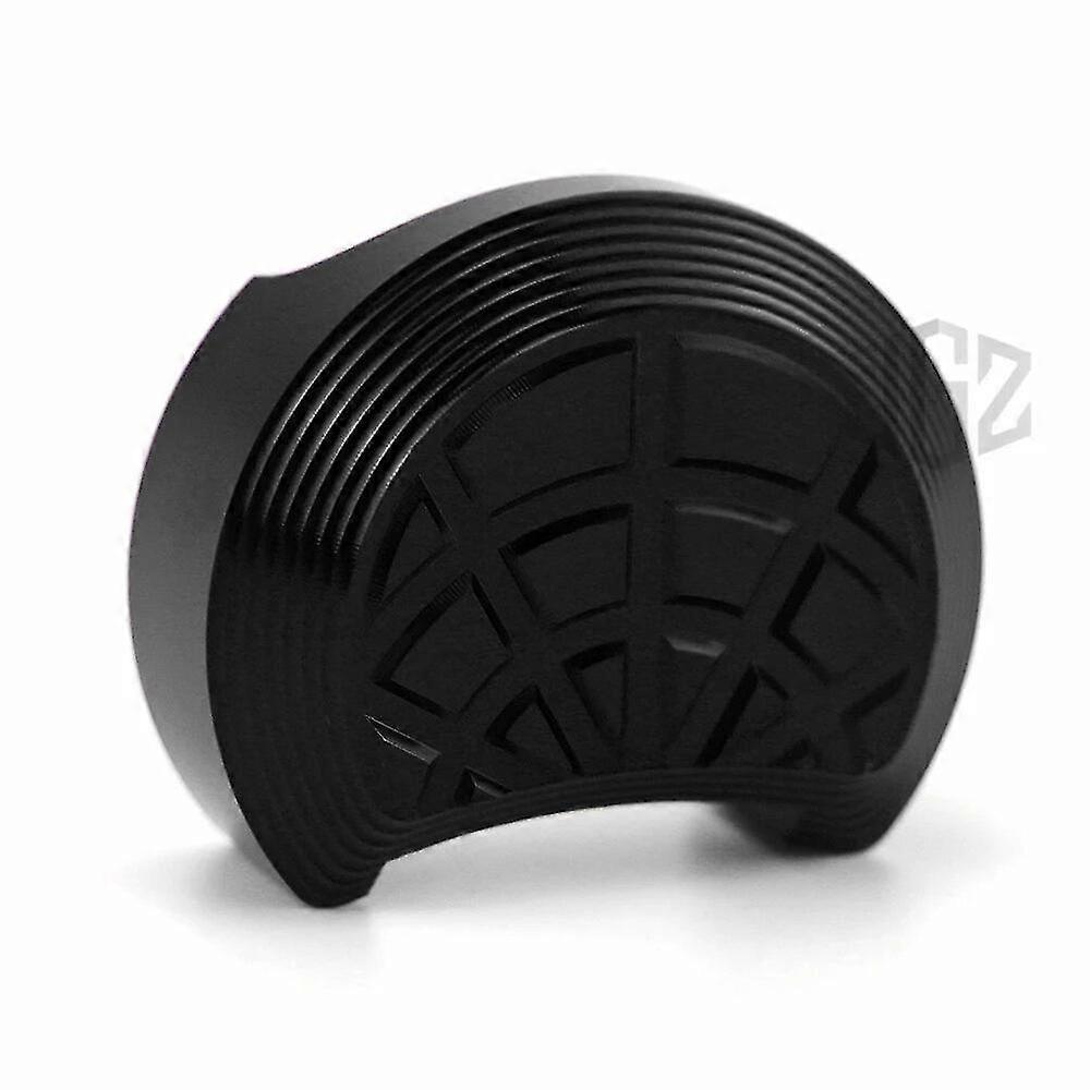 Seitenständer-verlängerungsplatte Aus Cnc-gefrästem Aluminium Für Vespa Srpint Primavera 150 – Schwarz
