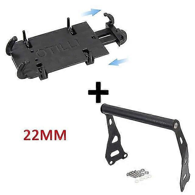 Motorradzubehör: Halterung Für Handy, Smartphone, Gps-navigationssystem, Passend Für Royal Enfield Himalayan (2016–2020, 2019) – A Und 22 Mm