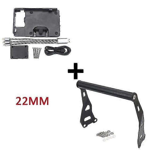 Motorradzubehör: Halterung Für Handy, Gps-navigationssystem, Passend Für Royal Enfield Himalayan (2016–2020, 2019) – B Und 22 Mm