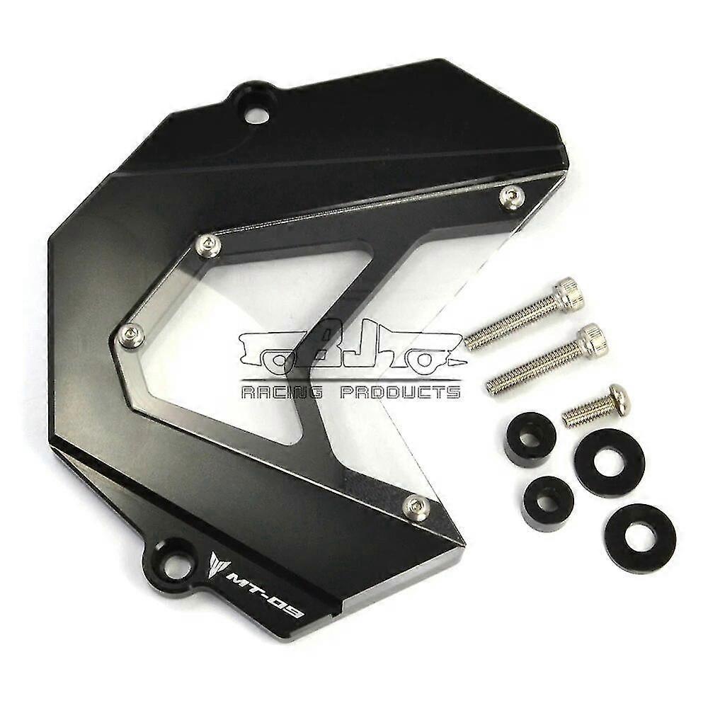 Cnc-gefräster Aluminium-kettenschutz Für Yamaha Mt09 Fz09 Mt-09 Fz-09 (2013–2018) – Schwarz