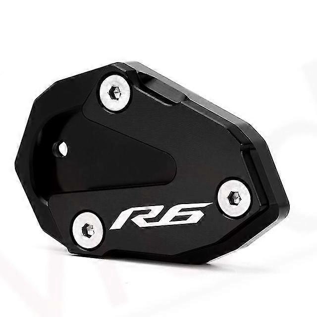 Seitenständer-verlängerungsplatte Für Yamaha Yzfr6 Yzf R6 (2013–2022) – Schwarz