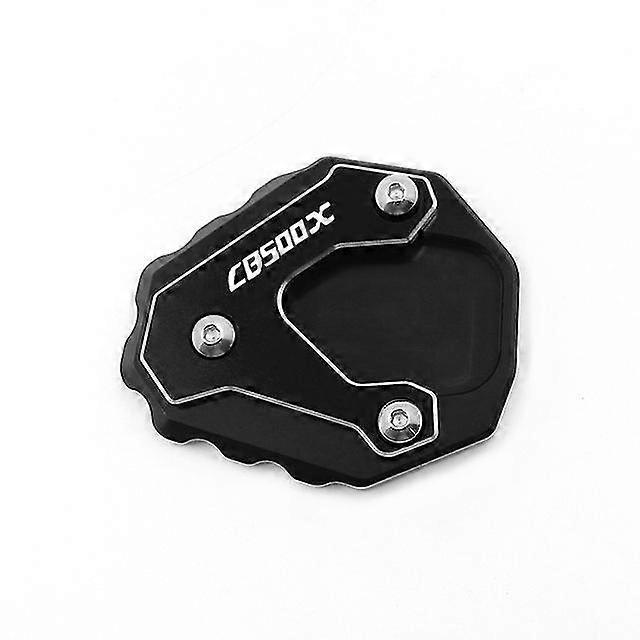 Seitenständer-verlängerungsplatte Für Honda Cb500x (2013–2021) – Schwarz – Mit Logo