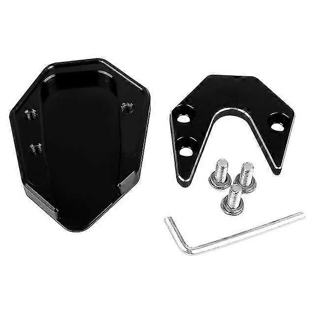 Seitenständer-verlängerungsplatte Für Suzuki Gw250, Gsx250r, Gsx 250 R (2021–2022), Dl250 – Schwarz – Ohne Logo
