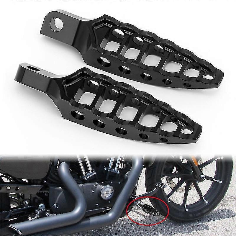 Cnc-gefräste Motorrad-fußrasten, Fußrasten Vorne Und Hinten Für Harley Touring Sportster Xl 883 1200 Dyna Softail