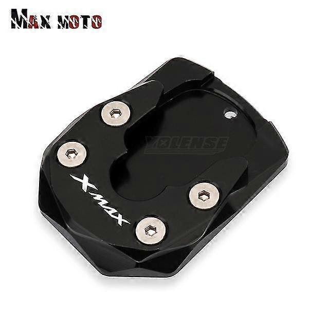 Für Yamaha Xmax300 Xmax300 Xmax 300 Xmax300 Ab 2023 Motorrad Cnc-seitenständer-verlängerungsplatte --xmax Schwarz