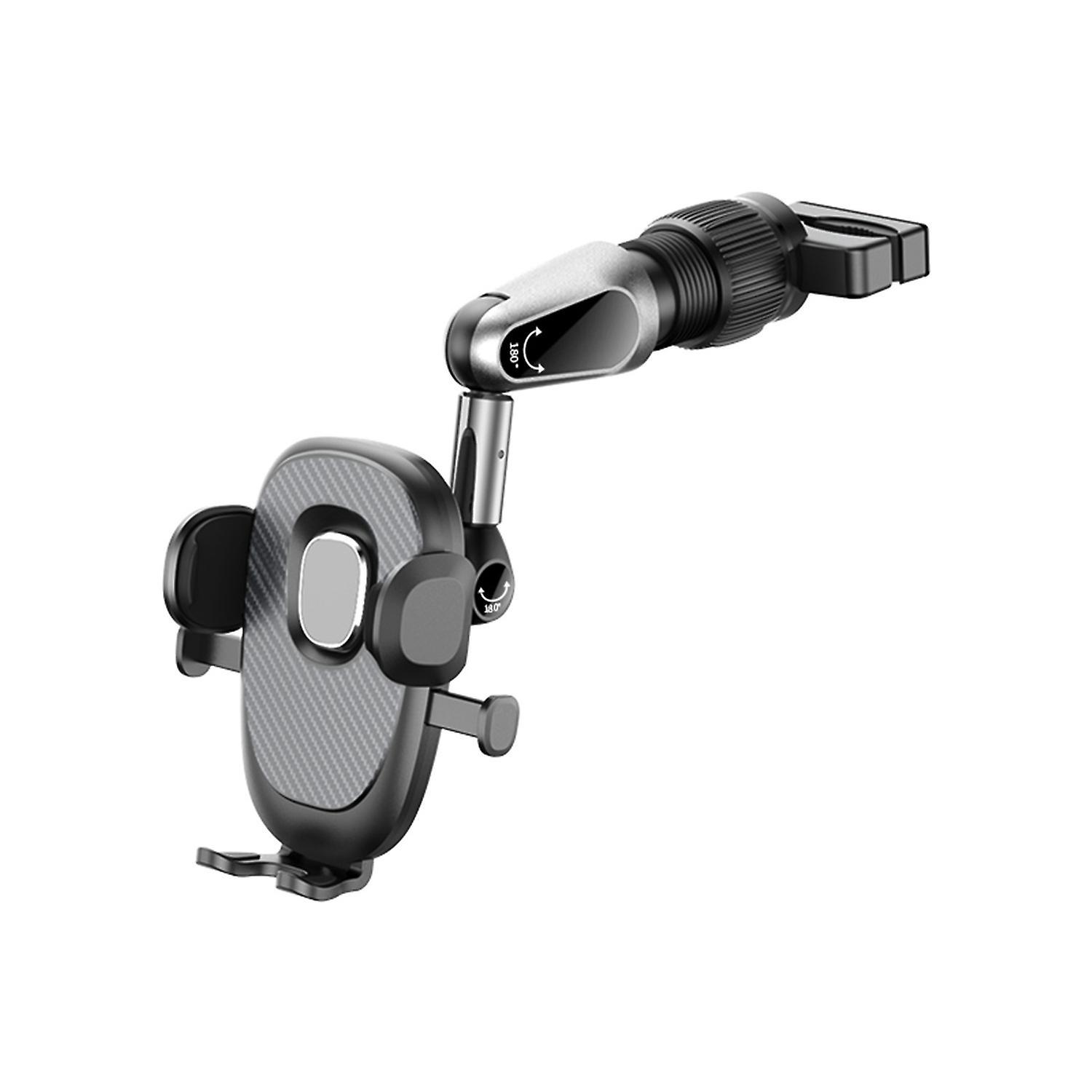 360° Verstellbare, Flexible Handyhalterung Für Den Rückspiegel Im Auto, Freisprecheinrichtung.