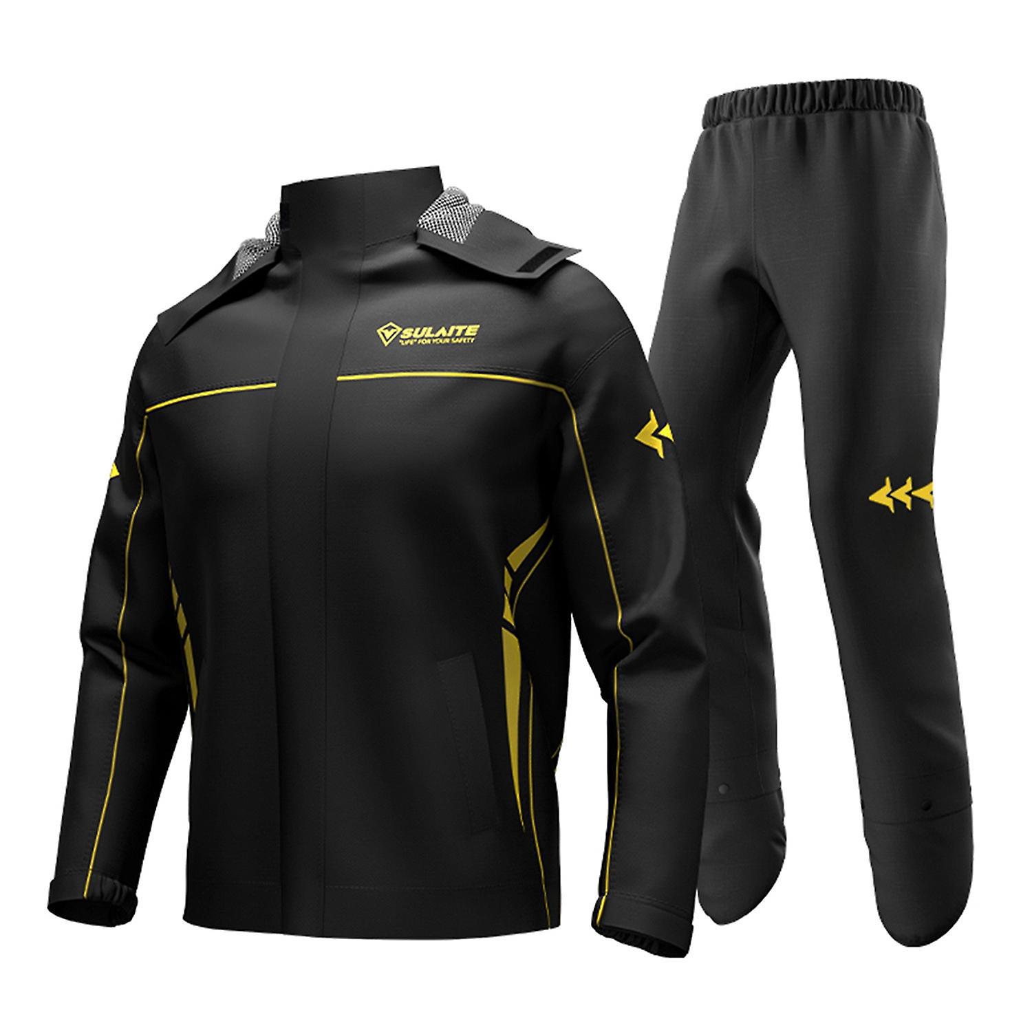 Wasserdichter Motorrad-regenanzug Für Damen Und Herren (jacke Und Hose) Mit Aufbewahrungstasche