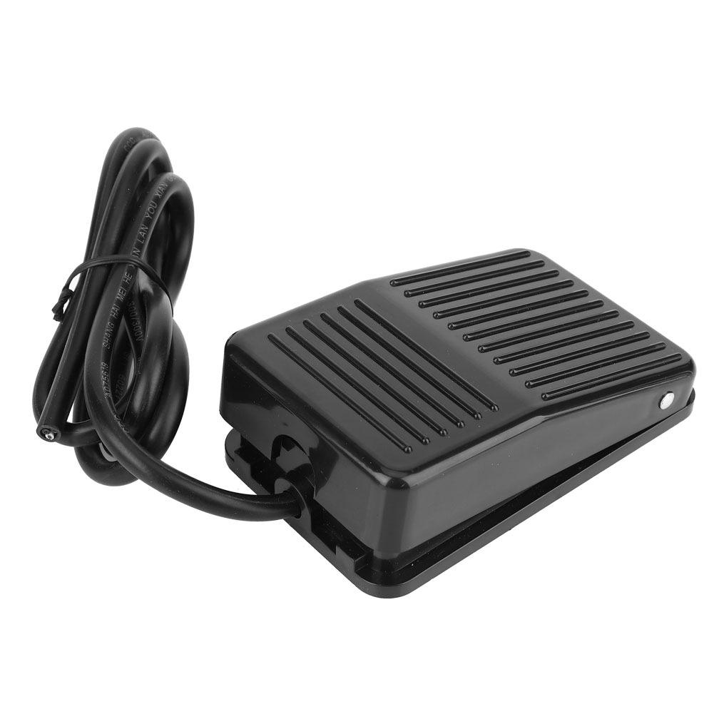 Tfs-01 250vac 10a Rutschfester Momentary-fußschalter Schwarz (1m)