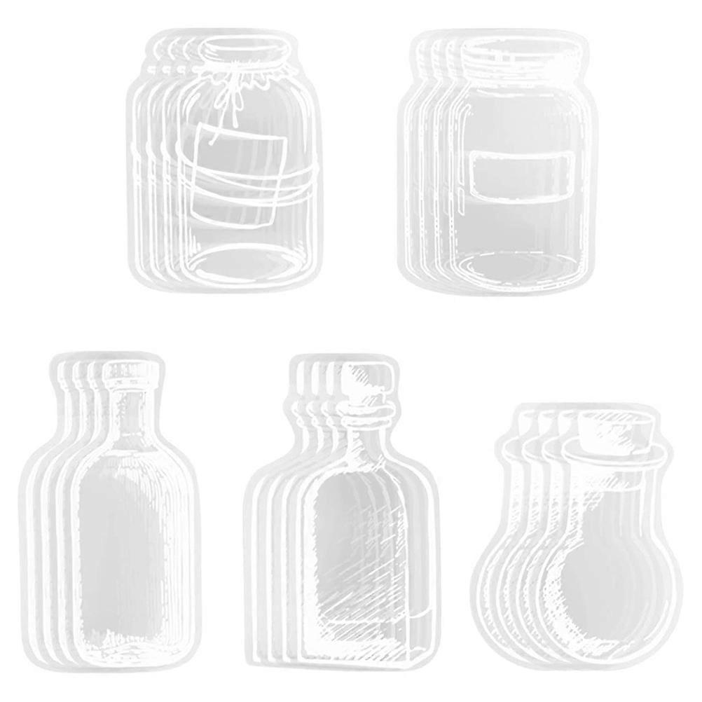 20 Stück Transparente Lesezeichen Aus Getrockneten Blumen, Selbstgemachte, Wunderschöne Lesezeichen Aus Getrockneten Blumen, Diy-lesezeichen Aus Getrockneten Blumen