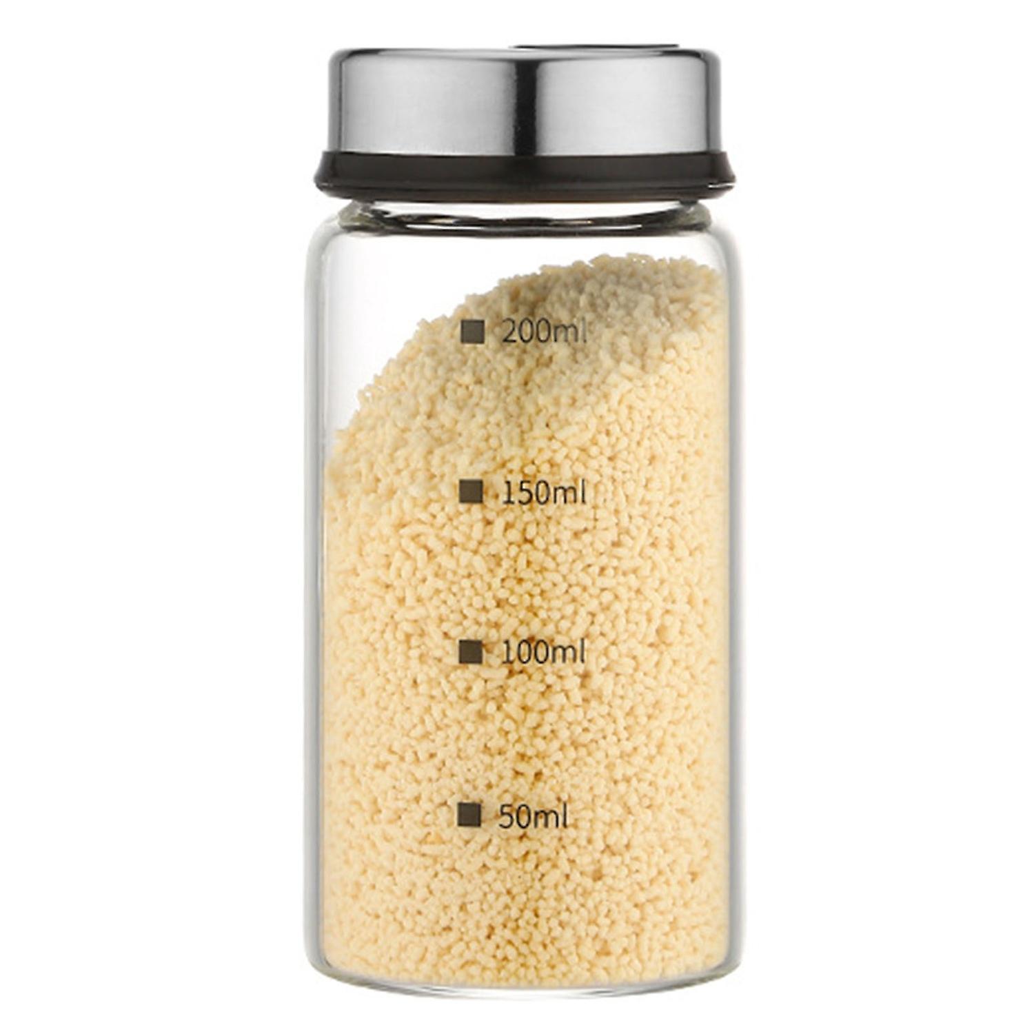 300-ml-gewürzglas Aus Glas Mit 4 Auslässen, Chili-streuer, Küchen-2-ml-gewürzstreuer