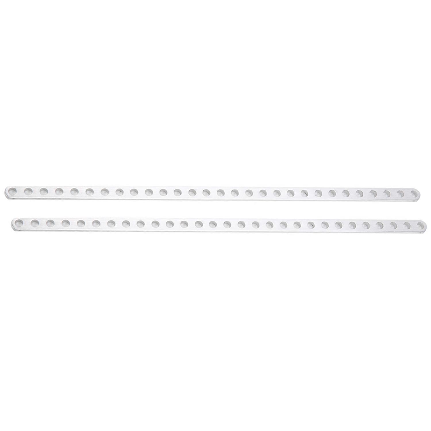 3102‑0029‑0232 1 Paar Aluminiumplatten Mit 29 Löchern, Ersatzteil Passend Für Tetrixrobotics-roboter