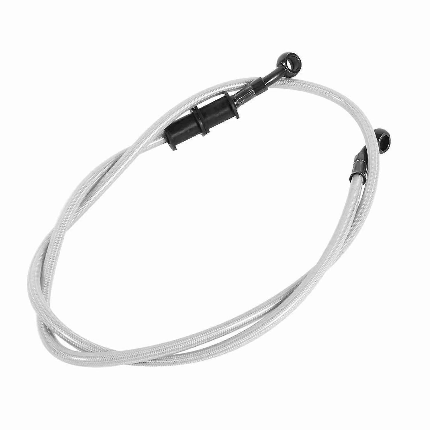 Neue 120 Cm Lange, Ummantelte Brems-, Kupplungs- Und Ölleitung Für Motorräder (enduro), Silberfarben