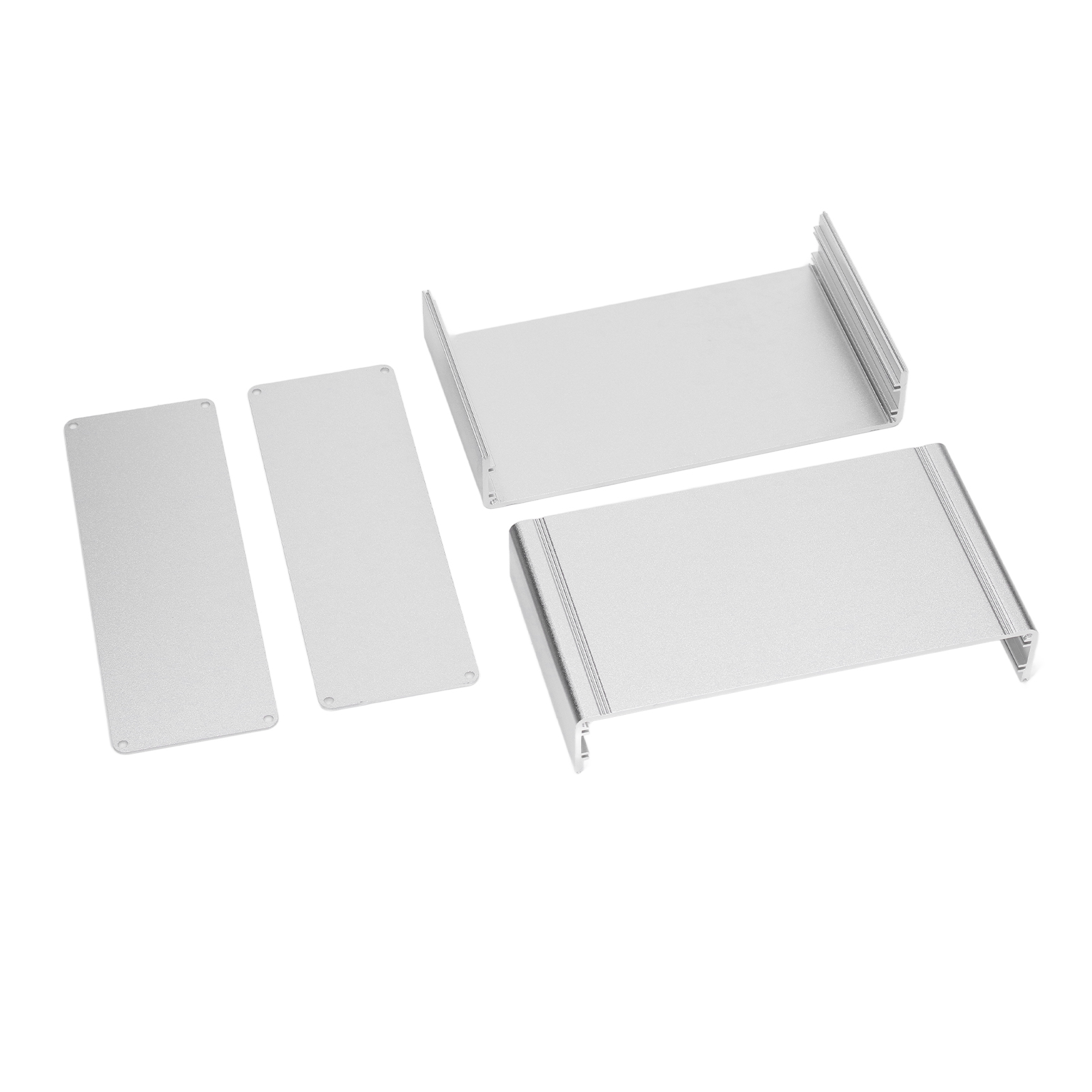 Wasserdichtes Aluminium-anschlussgehäuse, Geteilt, Für Heimwerker, Silberfarben, 62 X 178 X 100 Mm