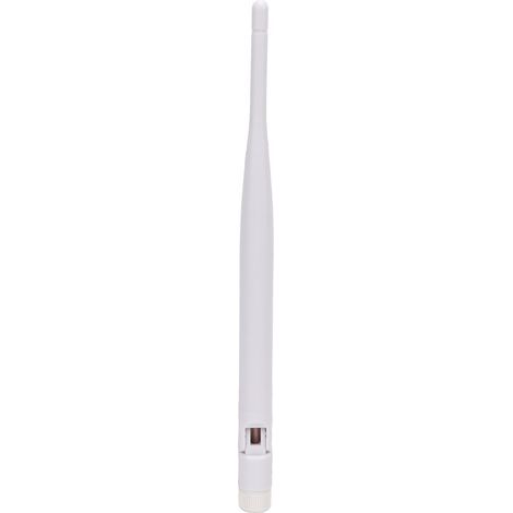 Klappbare Wlan-antenne Mit Innennadel, Vergoldet, Sma-stecker, Omnidirektional, Jb‑2.4g‑017weiß