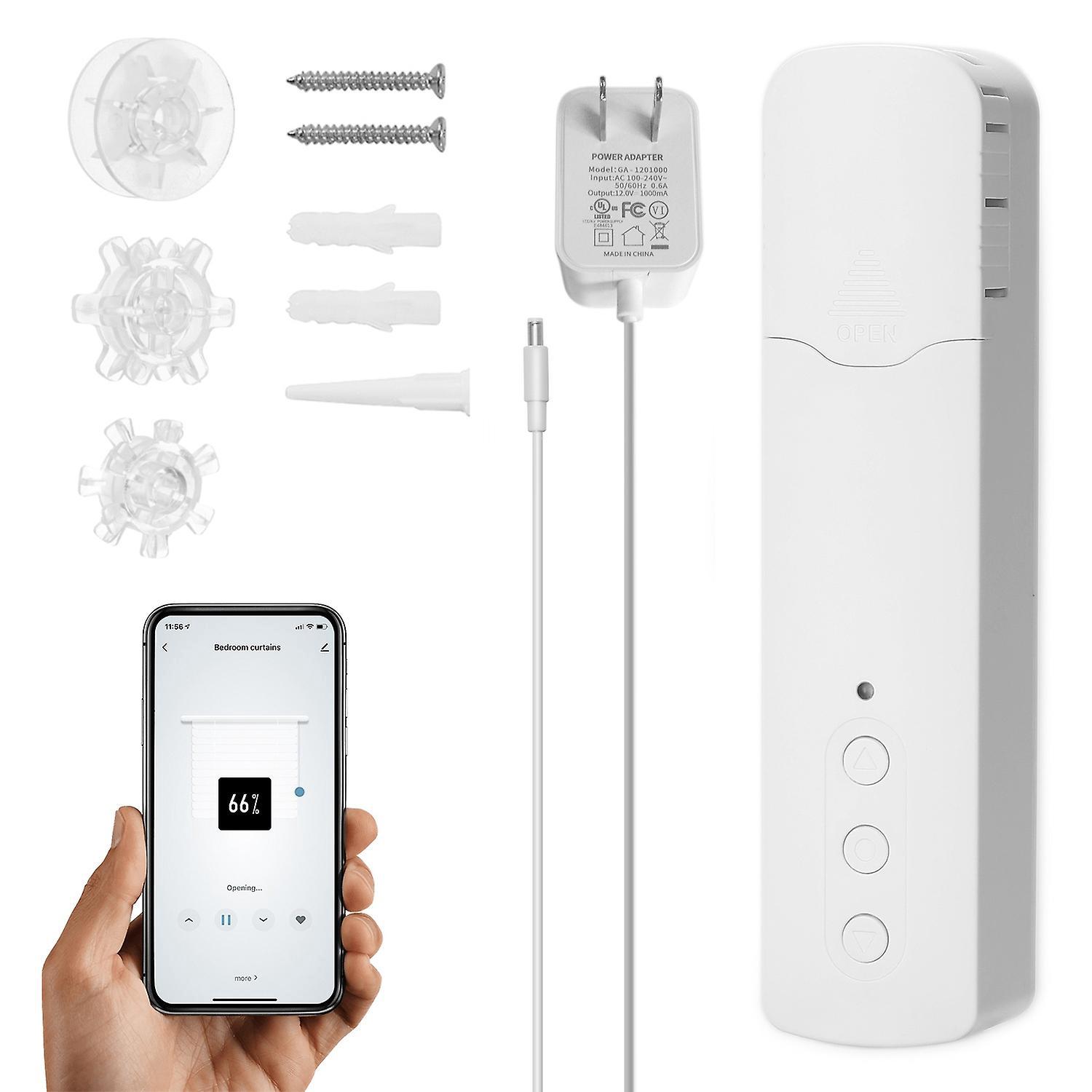 Tuya Wifi Tm616egwt Intelligenter Zugperlen-vorhangmotor Für Zuhause, Haushalt, Hotel – Elektrisch